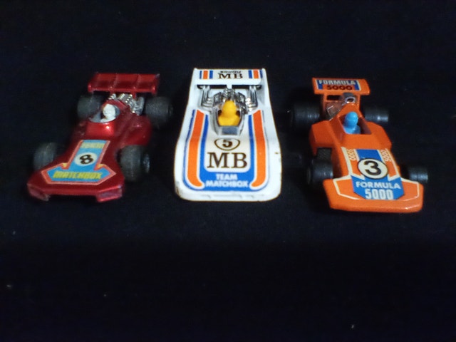 Matchbox Diecast Superfast Formula 1 Cars (3-Pack)