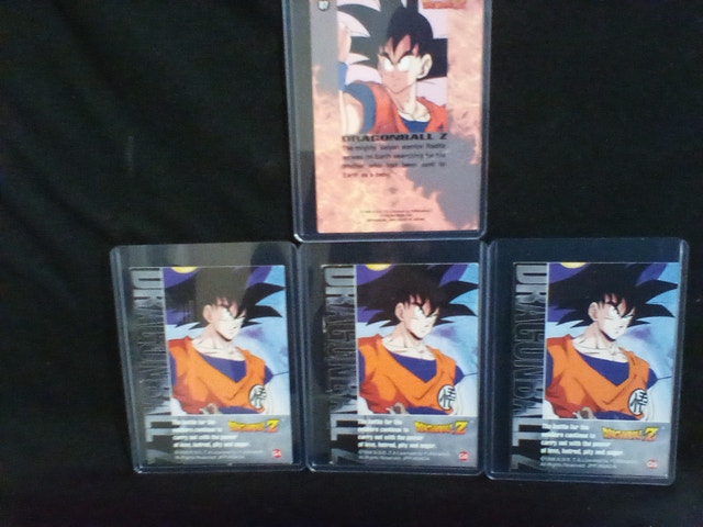Vintage DragonBall Z Foil Cards