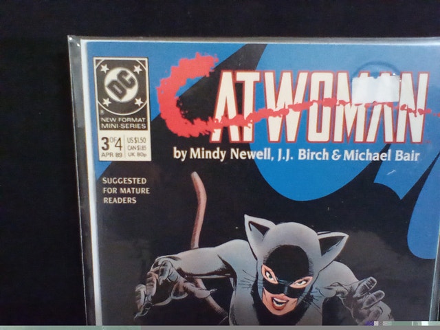 CATWOMAN Comic Book Lot - 4 Books (1989) - photo 2