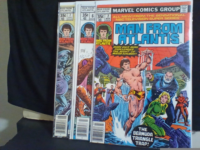 MAN FROM ATLANTIS Comic Book Lot - photo 2
