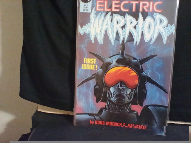 ELECTRIC WARRIOR Comic Book Lot - photo 4