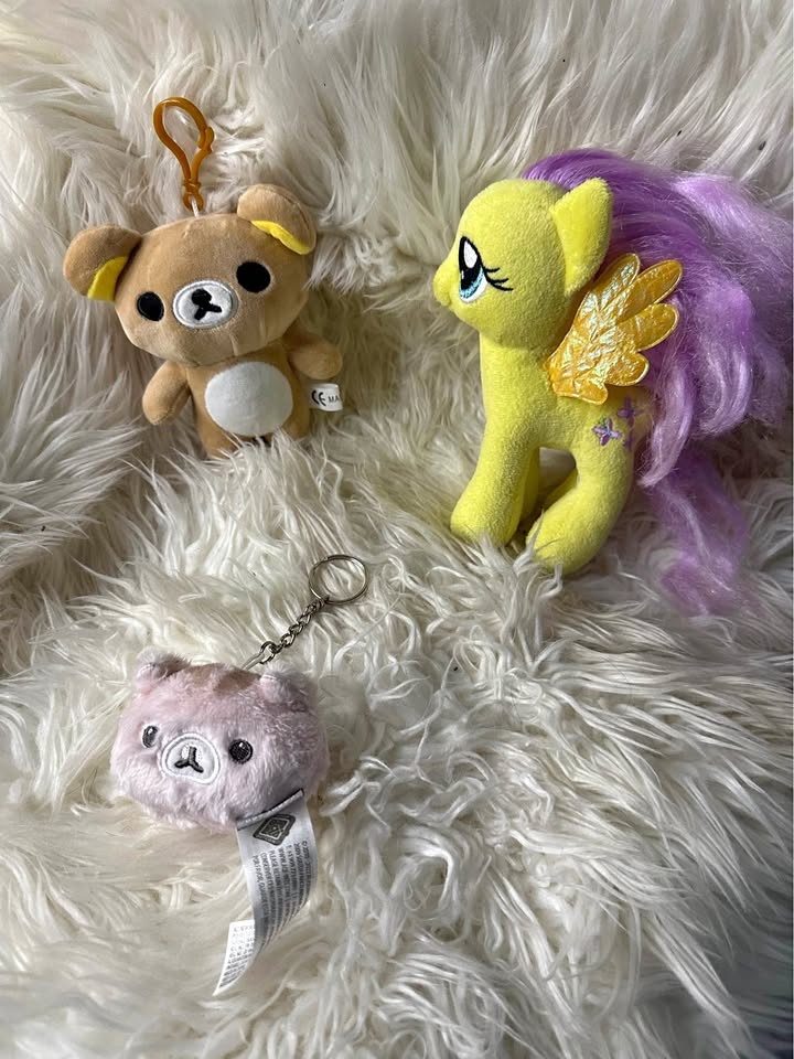 MUST GO!!! Plush keychains