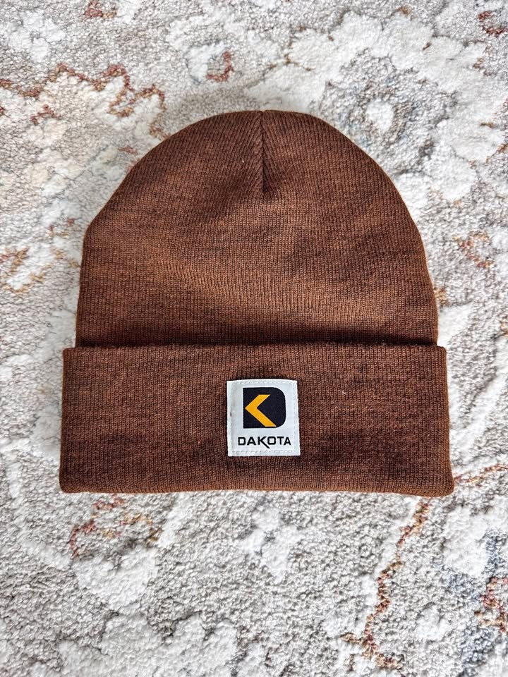 Brown DAKOTA Lined Beanie