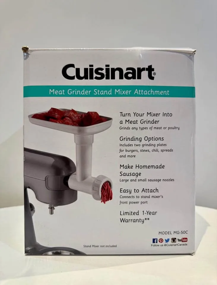 Cuisinart — Meat Grinder Stand Mixer Attachment thumbnail