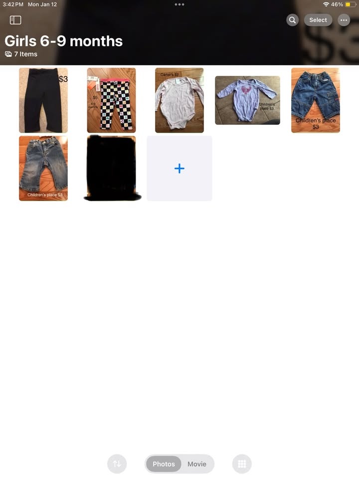 Girls 0-3 months to 12-18 months clothes. Prices on each picture - photo 5