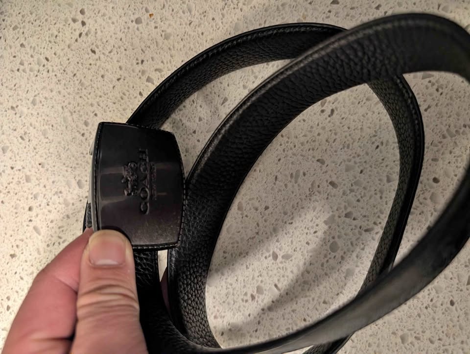 Coach Reversible Belt