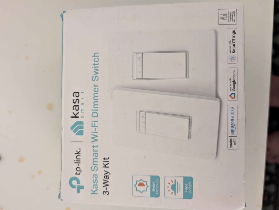 Kasa Smart WiFi Dimmer Switch 3-Way Kit