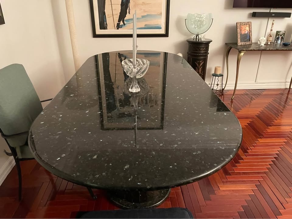 Dining Table + Bar with 6 Chairs & 2 Stools - photo 5
