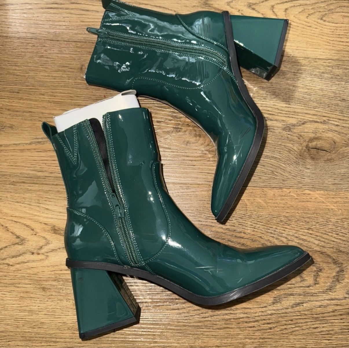 BP Lorraine Pointed Toe Bootie Green Botanical - photo 2