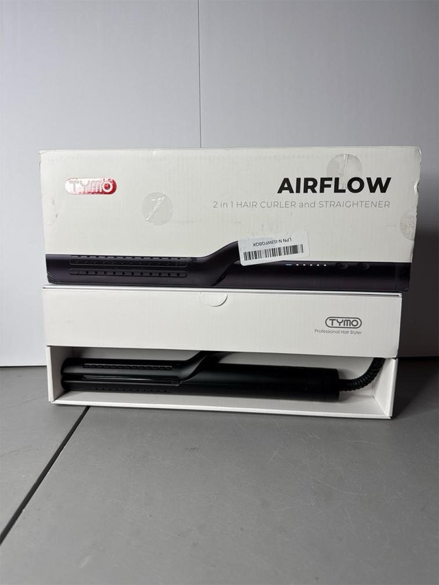 TYMO Airflow 2.0 Curling Iron & Flat Iron - 2-in-1