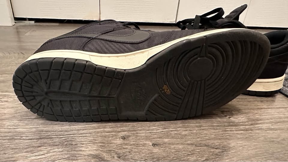 Nike Dunk Low Black Canvas - photo 4
