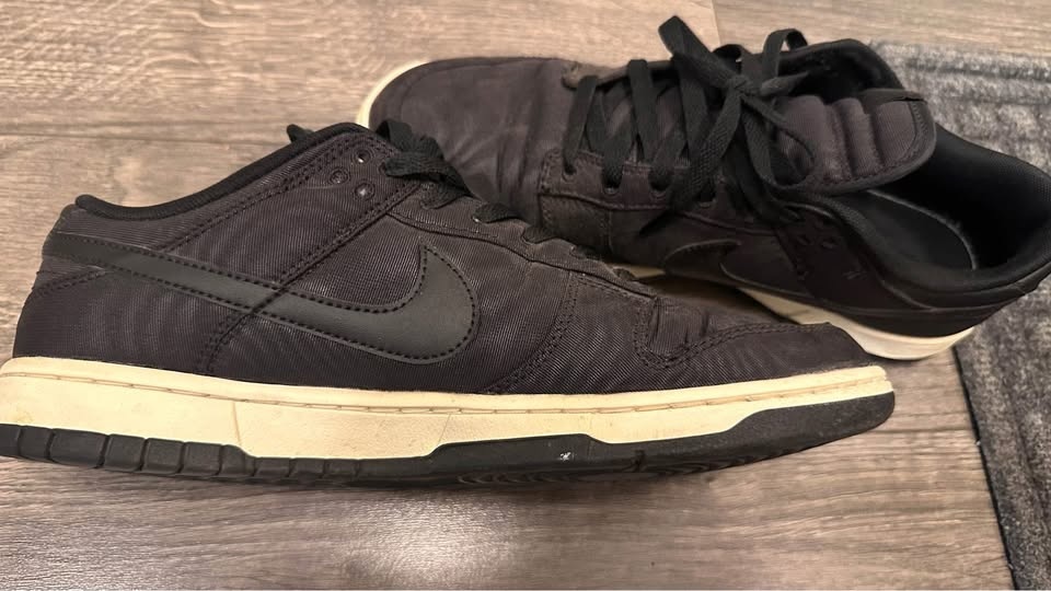 Nike Dunk Low Black Canvas - photo 5