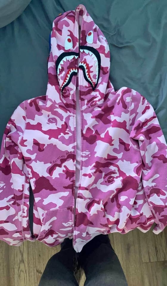 Pink Bape Hoodie