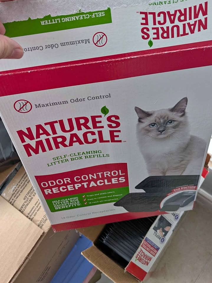 Nature's Miracle Litter Receptacles for Automatic Boxes