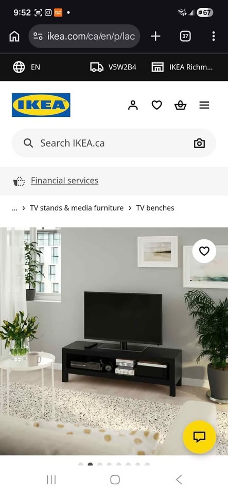 LACK TV Stand - IKEA TV bench - photo 2