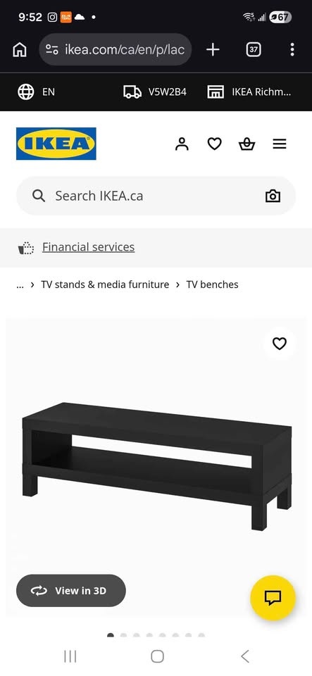 LACK TV Stand - IKEA TV bench - photo 3