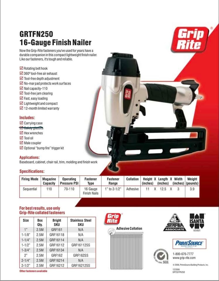 Grip Rite Nail Finisher - photo 5