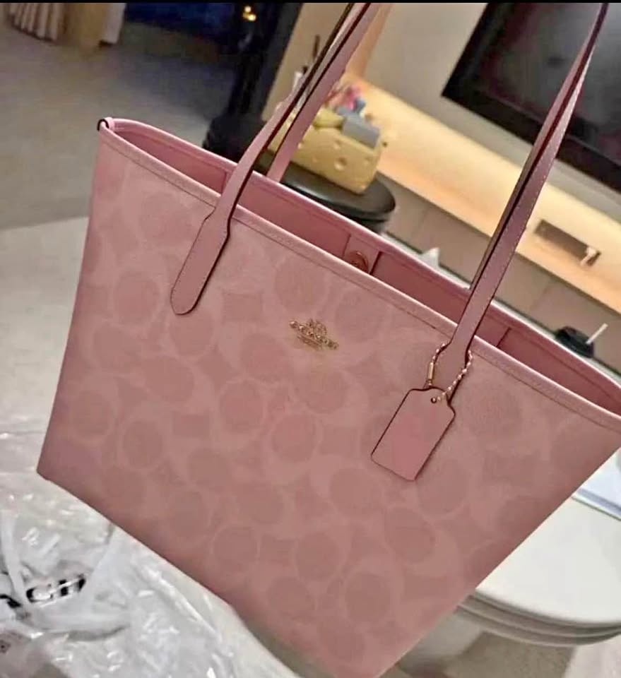 Pink Coach Purse