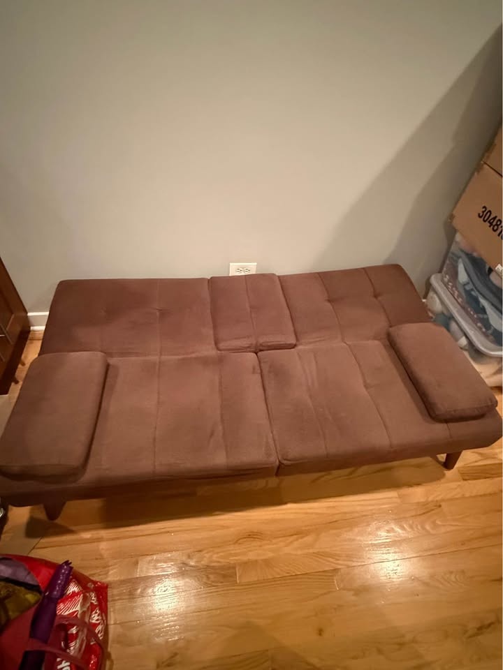 Brown Colamy Futon - photo 3