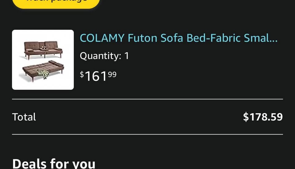 Brown Colamy Futon - photo 4