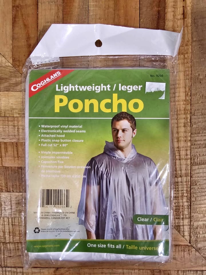 Coghlan’s Lightweight Rain Poncho