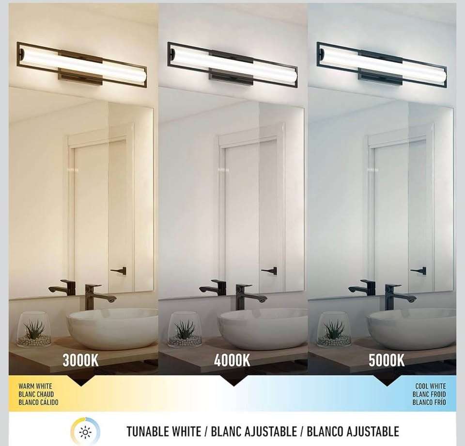ARTIKA Rialto 26W LED Vanity Light Bar, Matte Black - photo 3