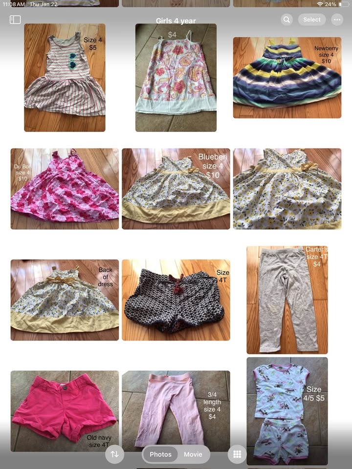Girls size 4/4T prices on each picture - photo 2