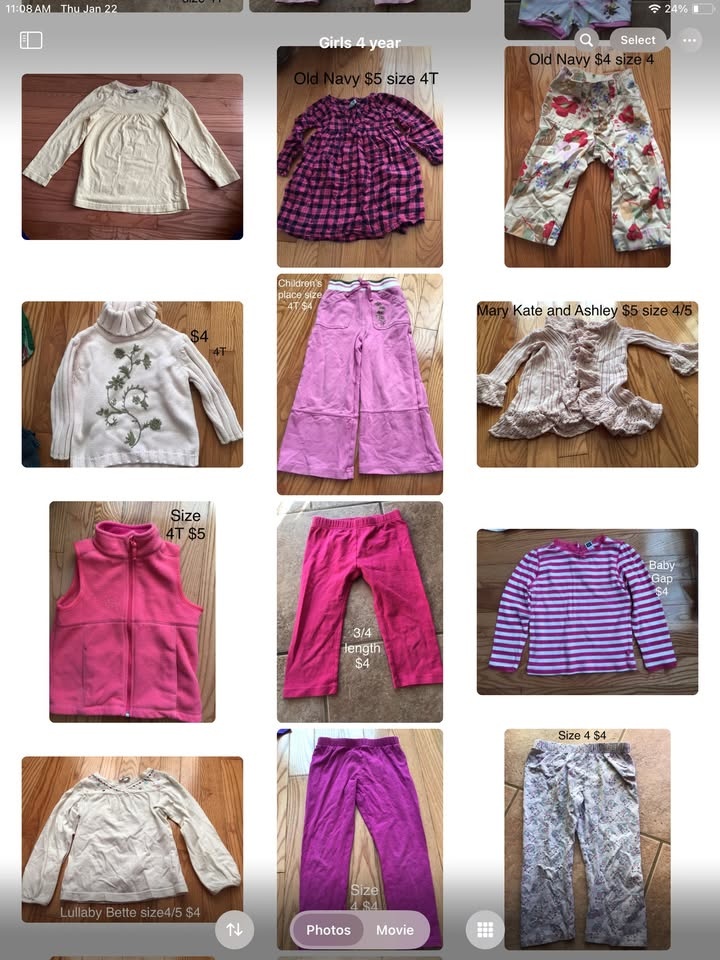 Girls size 4/4T prices on each picture - photo 3
