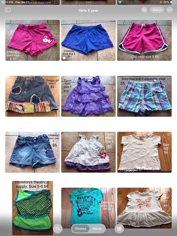 Size 5/5T Girl Clothes - Prices on Pictures