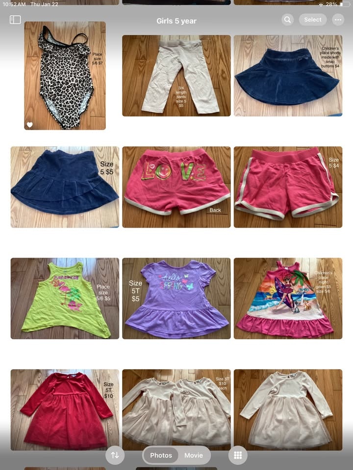 Size 5/5T Girl Clothes - Prices on Pictures - photo 3