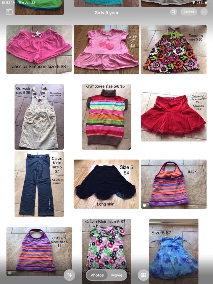 Size 5/5T Girl Clothes - Prices on Pictures - photo 5