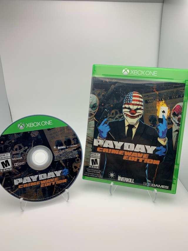 Payday 2 Crime Wave Edition Xbox One w/ Manual