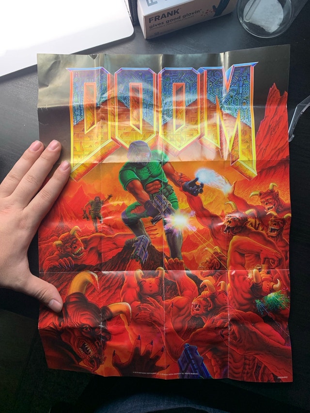 Doom 3 Xbox 360 w/ Poster - photo 3