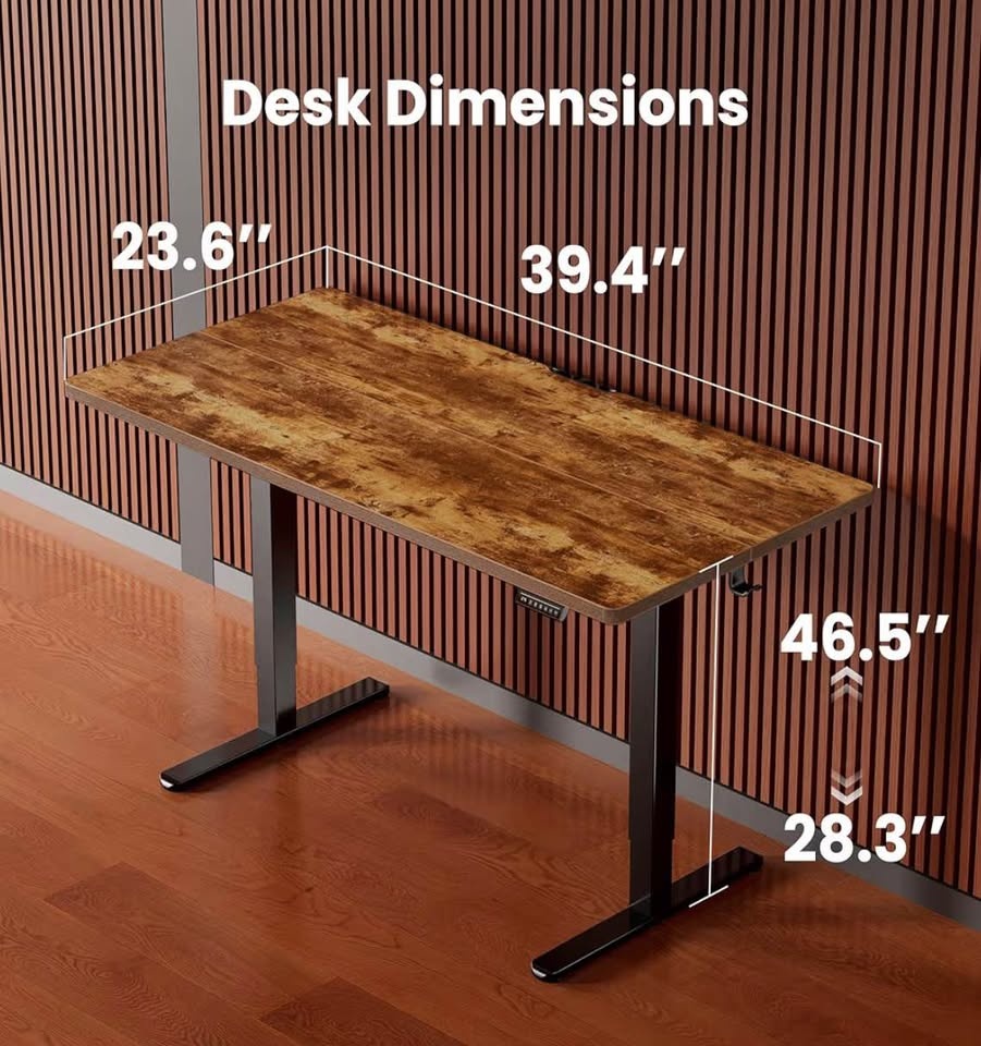 Adjustable Standing Desk with Power Motor - photo 2