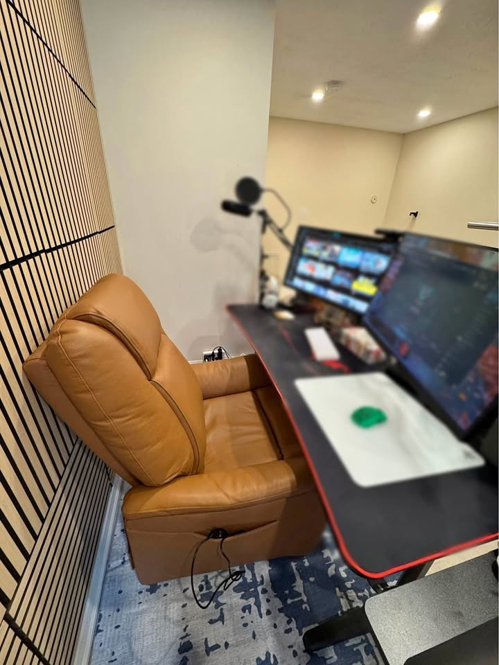 Leather Gaming Recliner