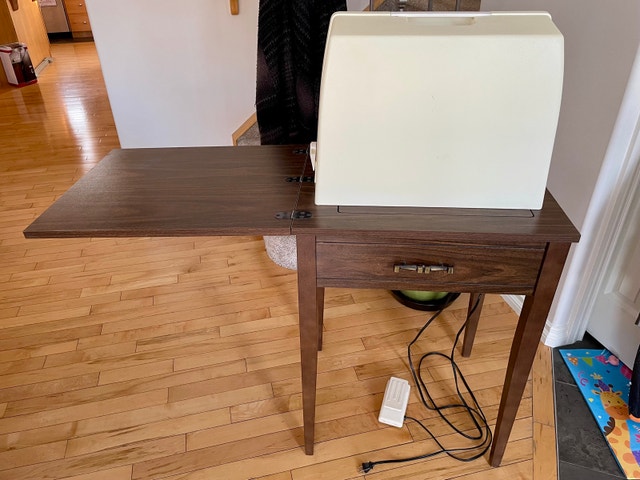 Vintage Sears Kenmore Zig Zag Sewing Machine w/ Cabinet - photo 3