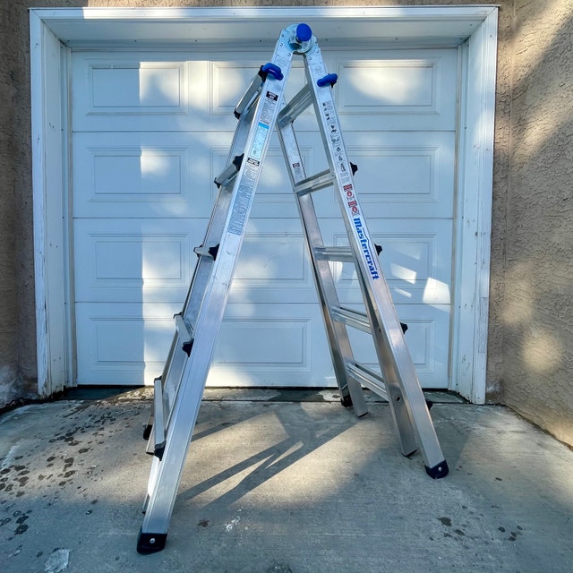 Mastercraft Grade 1A Aluminum Multi-Task Ladder, 21-ft - photo 2