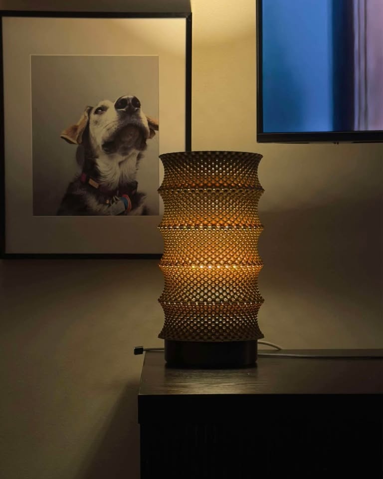Woven Stack Lamp - photo 2