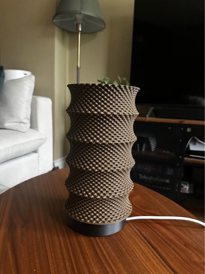 Woven Stack Lamp - photo 3