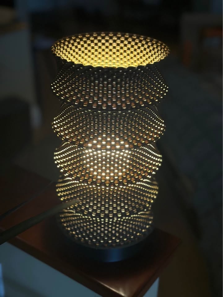 Woven Stack Lamp - photo 4