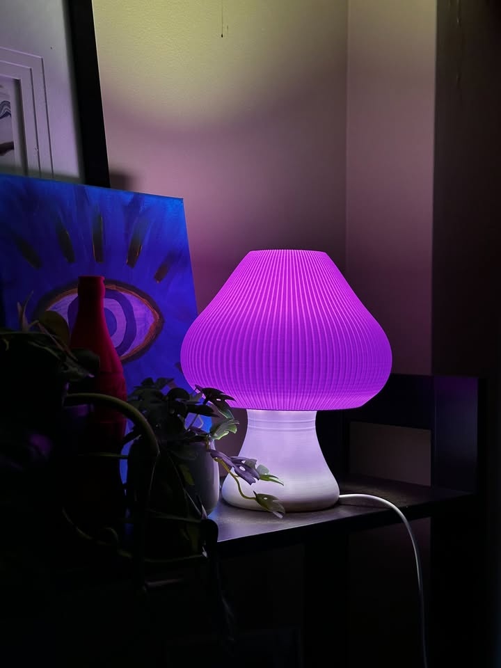 Groove Mushroom Lamp - photo 3