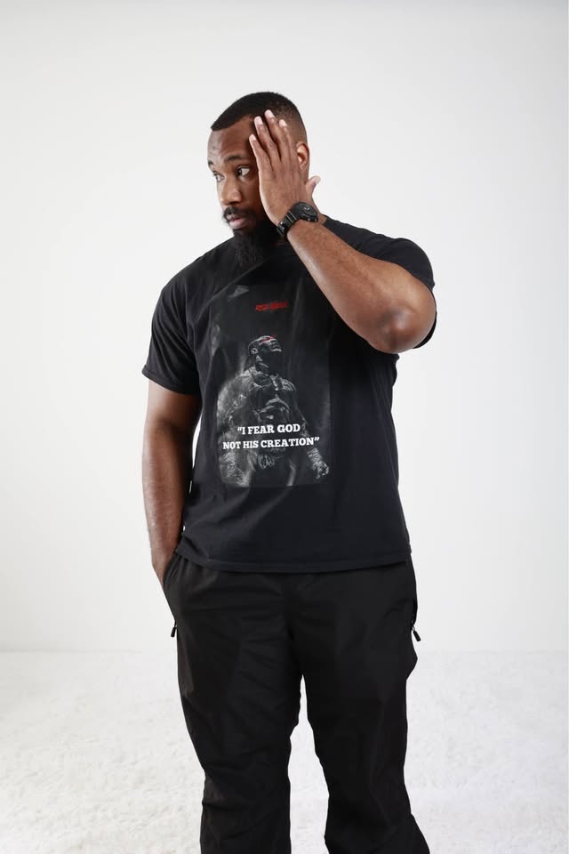 I FEAR GOD, NOT HIS CREATION™ Defiant Faith Cotton Shirt - photo 2