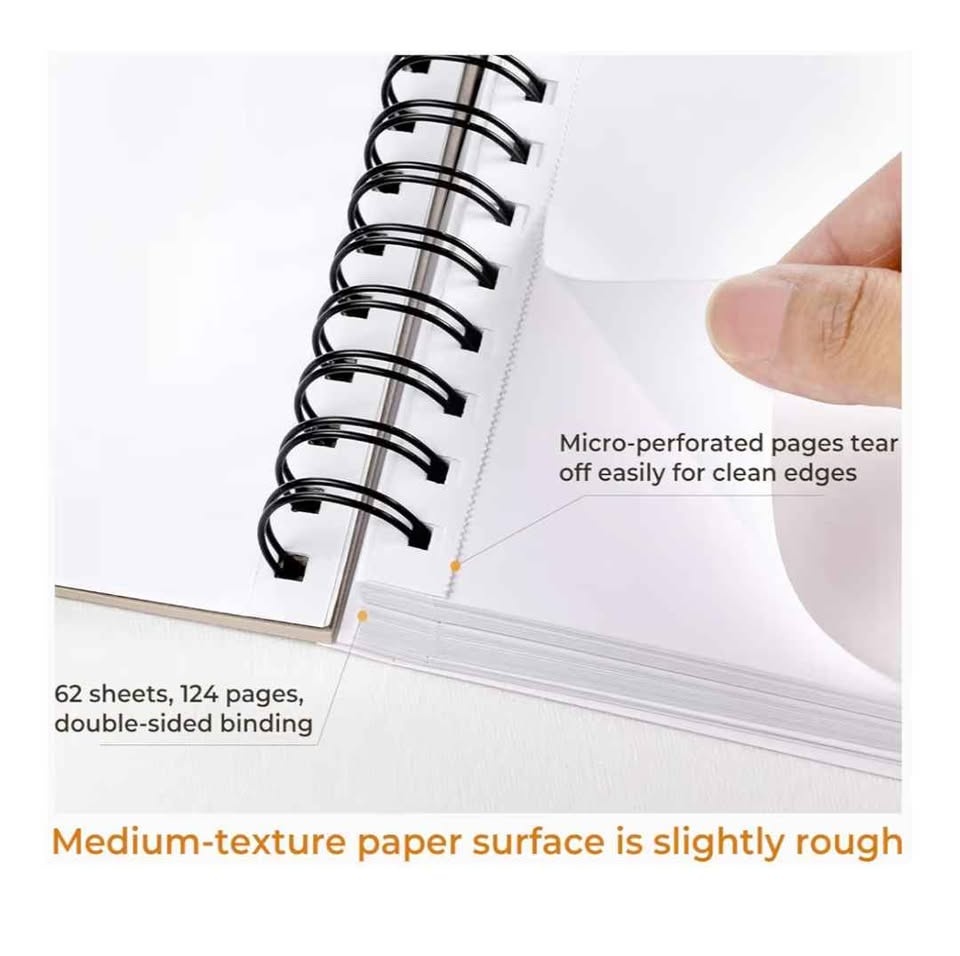 BRAND NEW SEALED 8.9"x8.3" Mix Media Paper Pad - photo 4