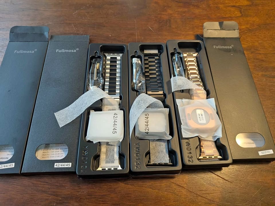 Fullmosa Stainless Steel Apple Watch Bands