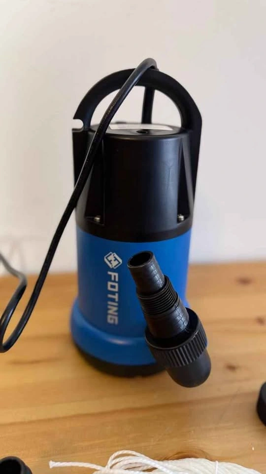 FOTING 3/4HP Submersible Sump Pump 3400GPH, New - photo 3