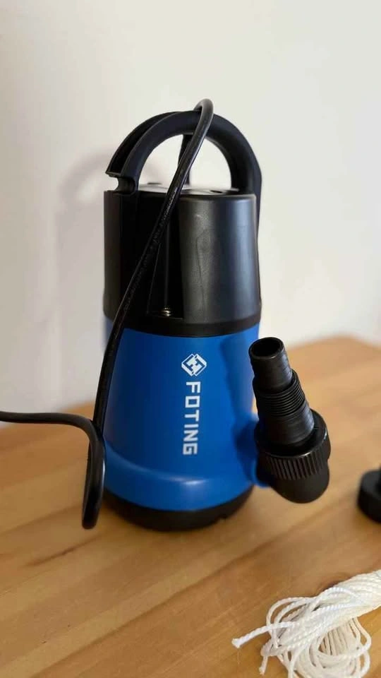 FOTING 3/4HP Submersible Sump Pump 3400GPH, New - photo 4