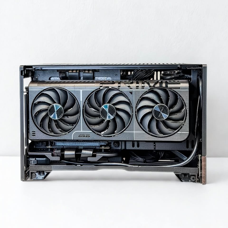 High-end Compact ITX Gaming PC Ryzen 7 9800X3D RTX 5070 Ti - photo 3