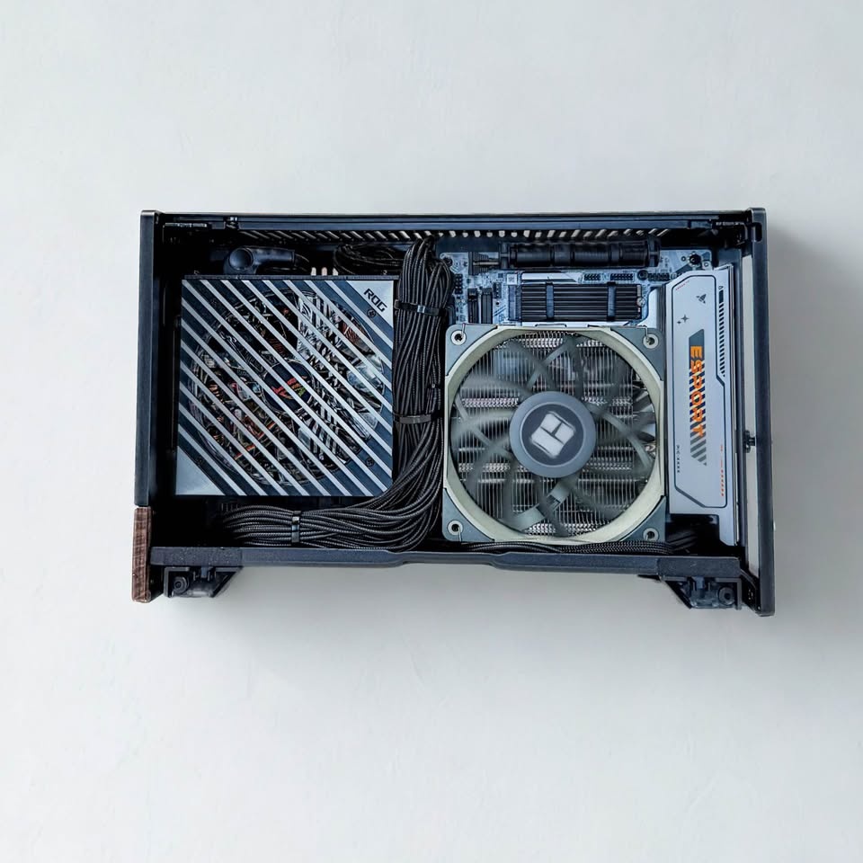 High-end Compact ITX Gaming PC Ryzen 7 9800X3D RTX 5070 Ti - photo 4