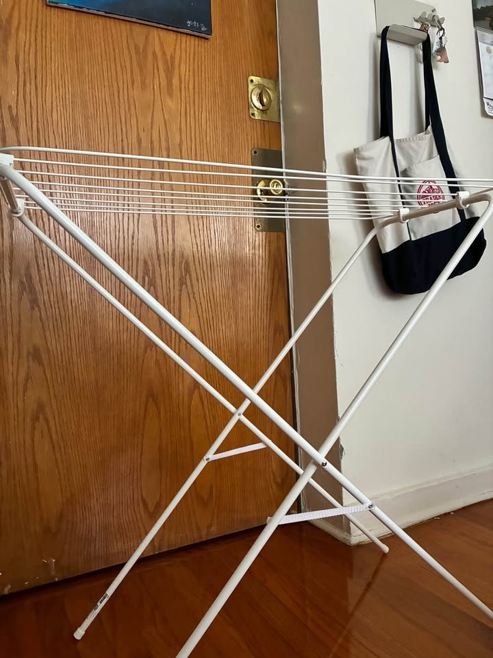 White Folding Drying Rack - photo 2