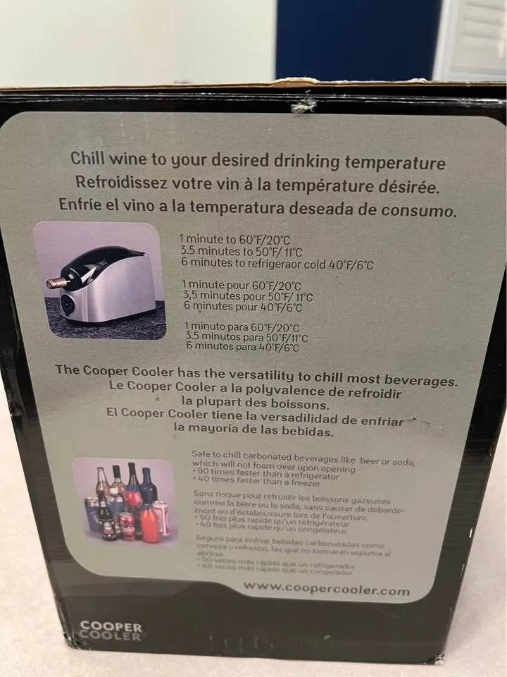 Beer & Wine Rapid Chiller[NEW] image indicator(3)